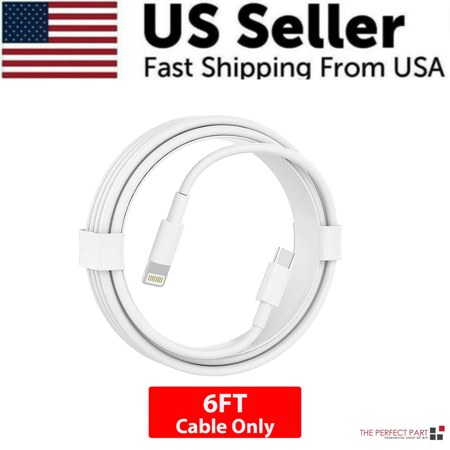 2024 20W USB-C Fast Charger PD Adapter Cable For iPhone 14/13/12/11 XR Pro iPad Grab-A-Gadget