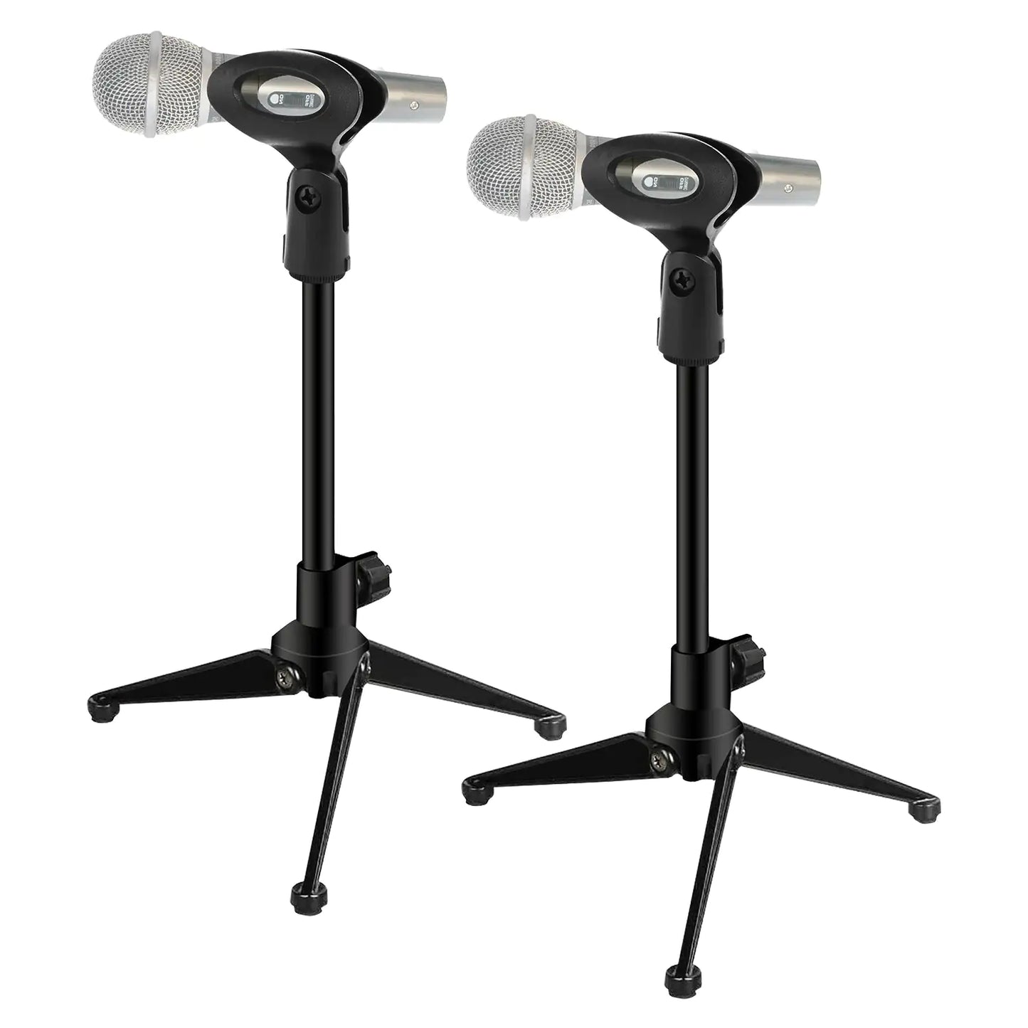 5Core Tripod Desktop Mic Stand Universal Desk Microphone Holder Table Top Stands Grab-A-Gadget