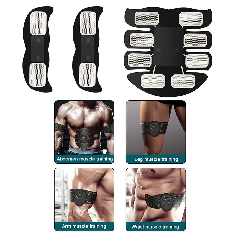 Electric Muscle Stimulator Fitness Massager Grab-A-Gadget