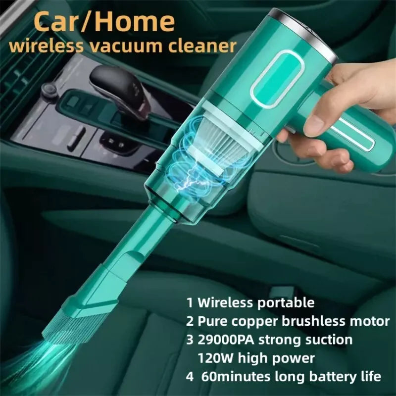 29000PA Cordless Hand Held Vacuum Cleaner Mini Portable Car Auto Home Wireless Grab-A-Gadget