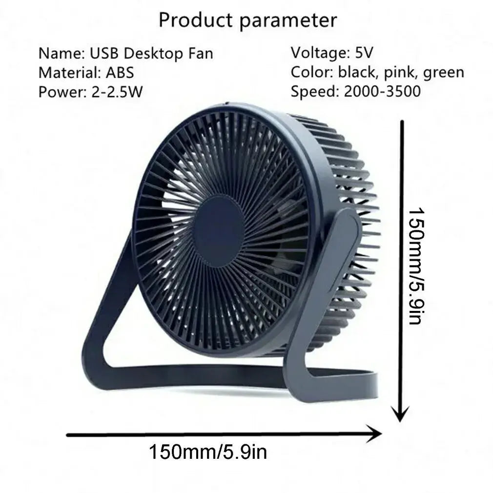 360° Rotating Desktop Fan Grab-A-Gadget